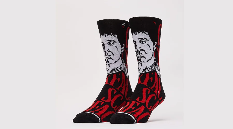 Men’s Odd Sox Smoking Scarface Crew Socks