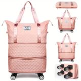2-in-1 Foldable Clothing Travel Bag