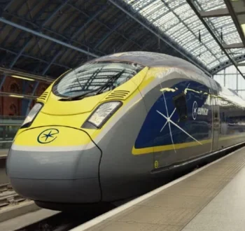 From London St Pancras International to Amsterdam